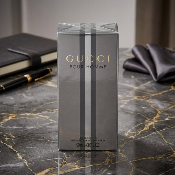 Gucci by Gucci Pour Homme Eau de Toilette 3 oz / 90 ml Men's EDT Spray – NIB Rare