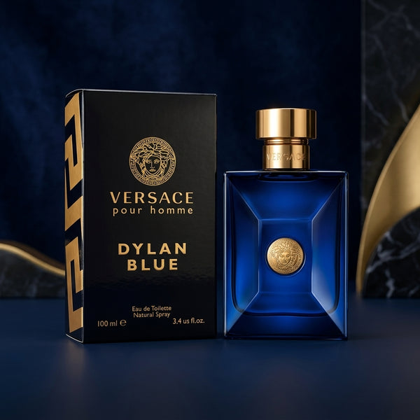 Versace Pour Homme Dylan Blue 3.4 oz EDT Cologne for Men – New In Box