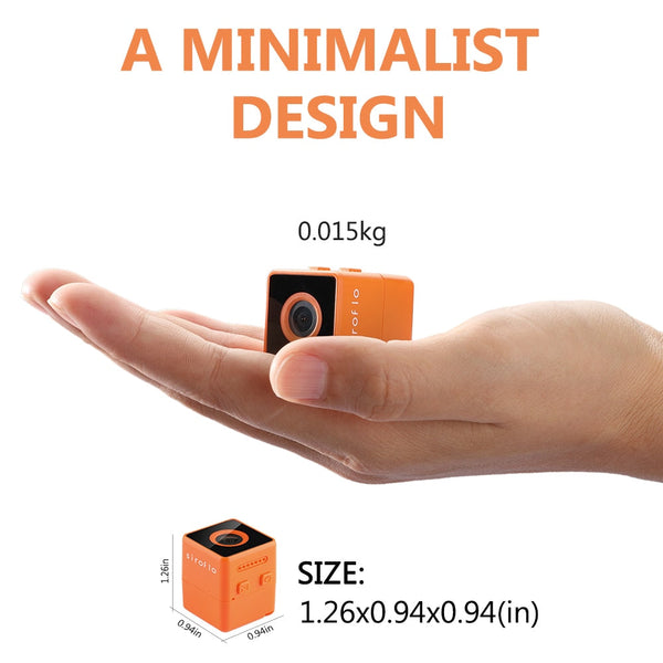 Siroflo Mini DV Action Camcorders Camera 1080P 30 FPS 125 Degree Angle