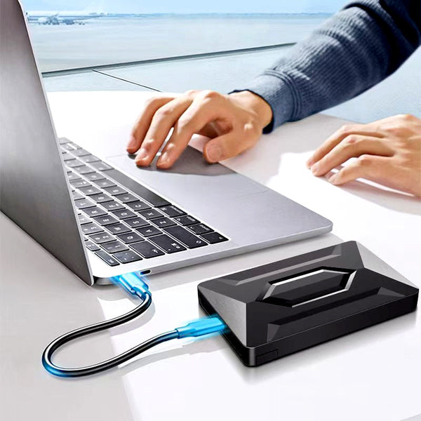 SATA III 2.5-Inch HDD/SSD External Enclosure – USB 3.1 Type-C, UASP Support, Tool-Free Design, Plug-and-Play